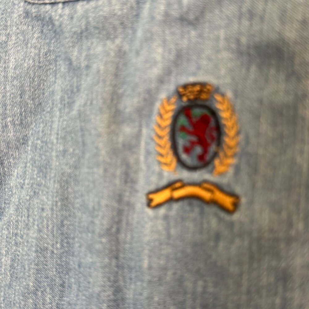 Tommy Hilfiger XL Denim Crest Shirt Vintage Y2K Style Bundle to save 20% - Picture 4 of 7